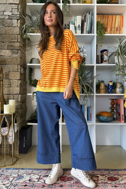 Billie Sailor Kick Jean Mid